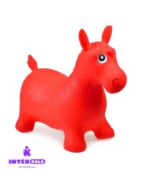 حیوان پرشی بادی مدل اسب قرمز