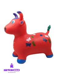حیوان پرشی بادی مدل گاو قرمز